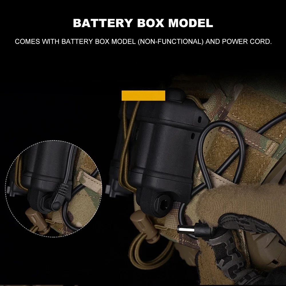 Тактический шлем AN/PVS31 Бинокулярные очки ночного видения NVG Манекен Модель Без