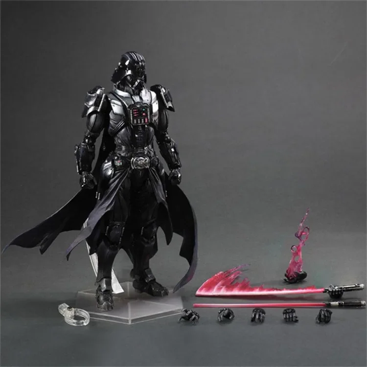 Аниме Фигурка Звездные войны Play Arts Boba Fett Darth Vader Maul Stormtrooper Фигурки Модель игрушки