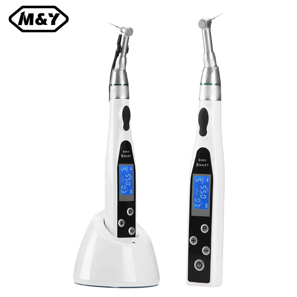 

Dental Wireless Endo Motor Smart with LED Lamp 16:1 Standard Contra Angle Endodontic Root Canal Therapy Instrument dental tools