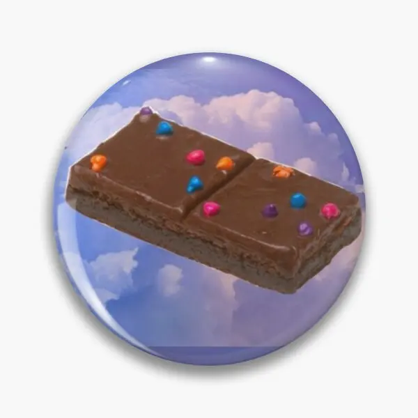 

Космический коричневый, плавающий в небе, настраиваемая мягкая булавка-брошь, Подарочный металлический значок, женский воротник на лацкан, ...