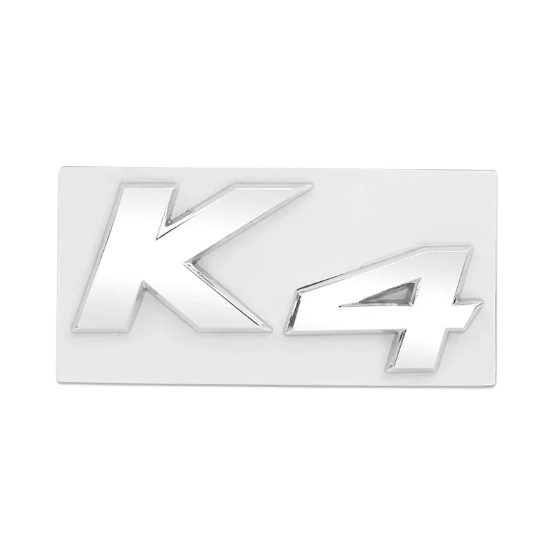 

Наклейка с эмблемой заднего багажника автомобиля для KIA K2 K3 K4 K5 KX7, модифицированная буква, значок на хвост, этикетка, внешние аксессуары, украшение