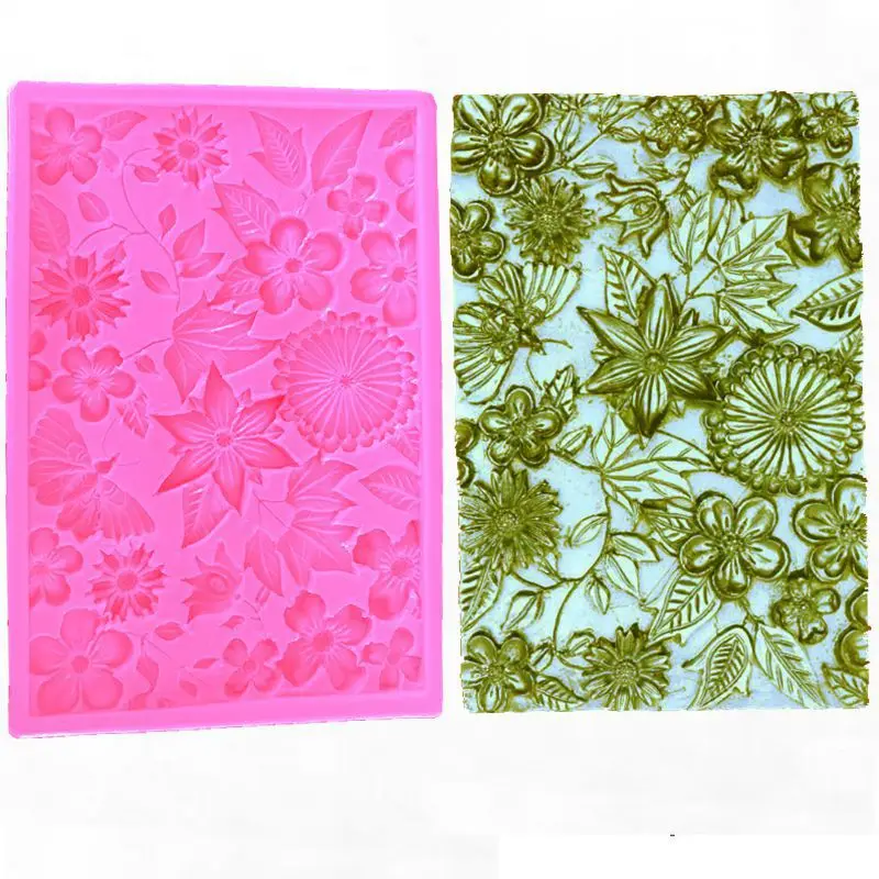 

Full Flower Brick Silicone Mold Candles Soap Chocolate Decoration Moldes De Silicona Para Resina Epoxi Silicone Mold for Cement