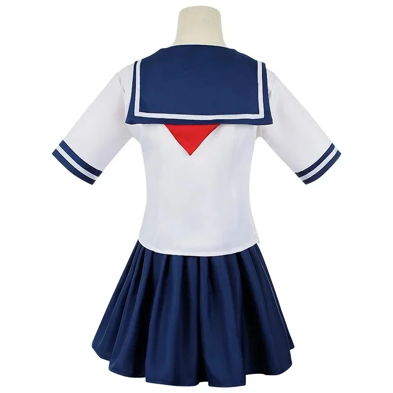 Фото Премиум костюм для косплея Аяно Айши из игры Yandere Simulator, аниме-униформа JK, морская футболка с юбкой, черный. №1