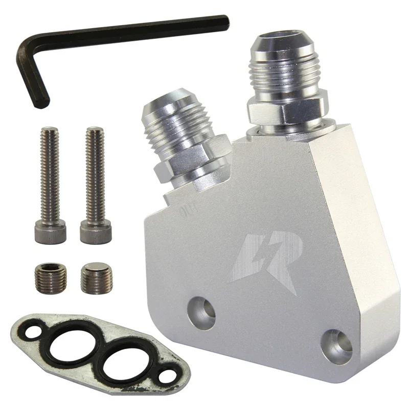 

Адаптер масляного радиатора LR для Corvette C5 C6 C7 LS1 LS2 LS3 LS6 LS7 GM CK 99-07 BK черный/серебристый