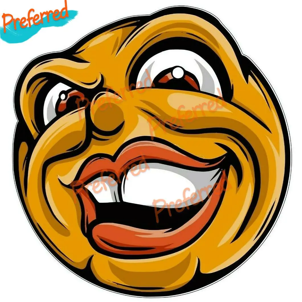 

Sneaky Face Large Teeth Vinyl Sticker Decal for Car, Phone, Window
