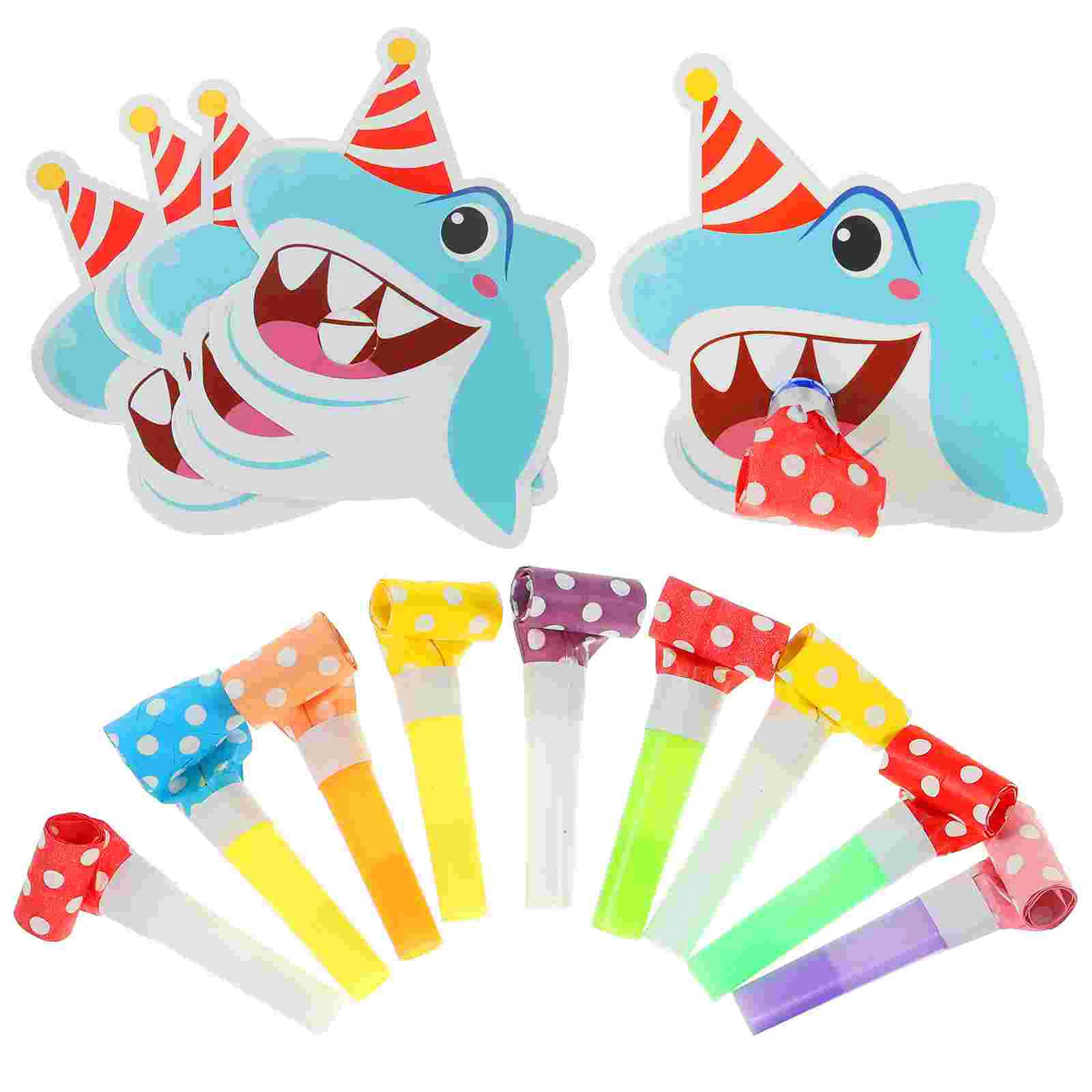 20 шт. мультяшный динозавр свистящий вечерние шумогенератор свистки музыкальные