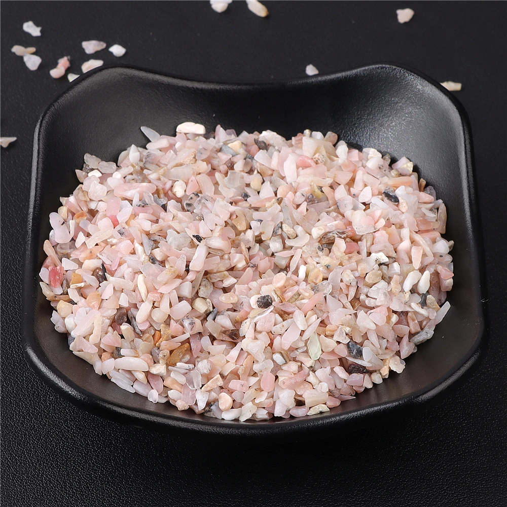 

Natural Stones Gravel Crystals Chip Quartz Minerals Reiki Healing Tumbled Tourmaline Stones Home Aquarium Decoration 3-5mm