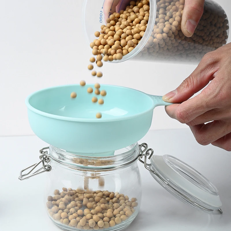 

Wide-mouth Funnel Jam Salad Dressing Funnel Large multi-function Wine Leak Oil Leak Kitchen Accessories Gadgets