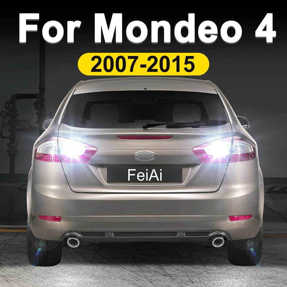 

Для Ford Mondeo 4 MK4 светодиодные фонари заднего хода 2007-2015 аксессуары Mondeo 2014 2013 2012 2011 2010 2009 2008 резервный фонарь заднего хода