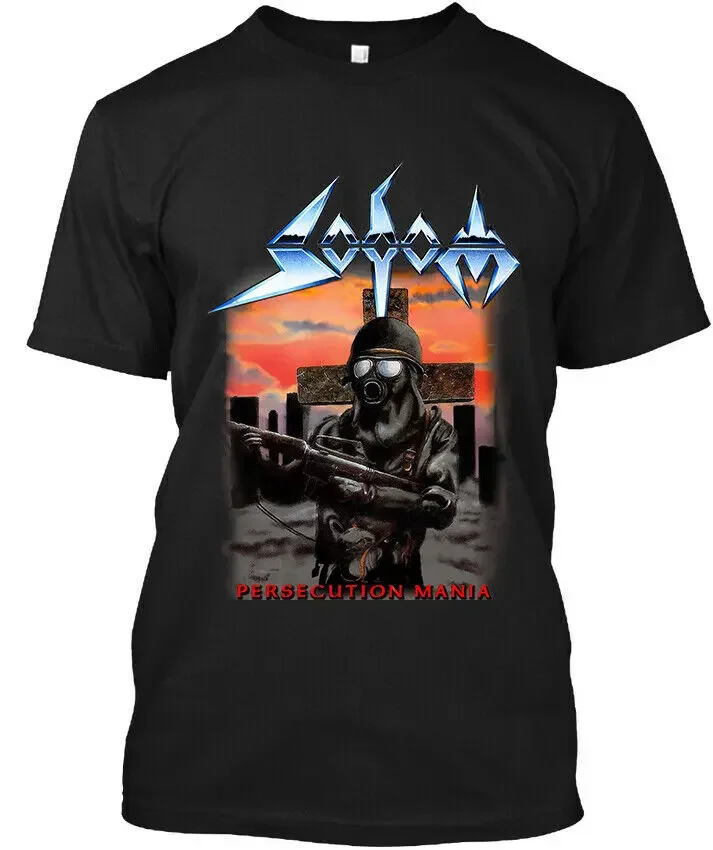 Винтажная Футболка NWT Sodom с длинным или коротким рукавом изображением героев