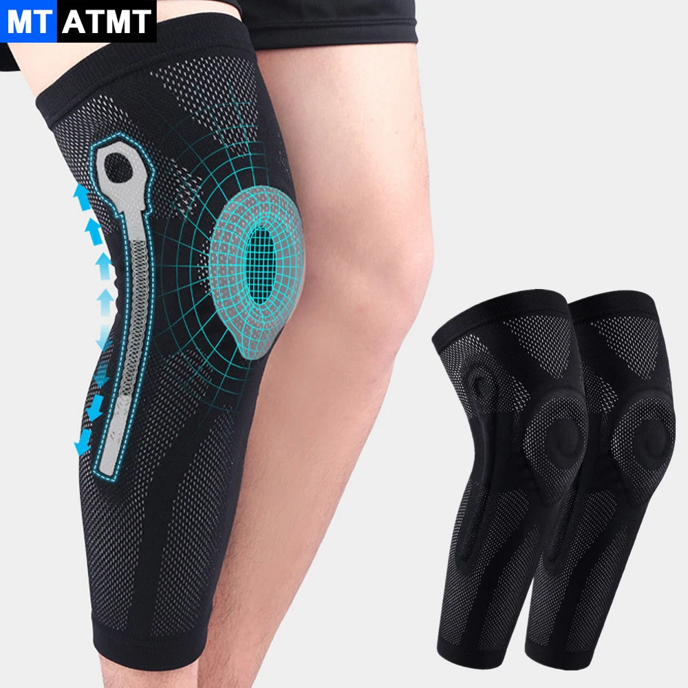 

MTATMT 1Pcs/2Pcs Knee Brace Support Lengthen Leg Sleeve Compression for Meniscus Tear, Arthritis, ACL, Joint Pain Relief,Sports
