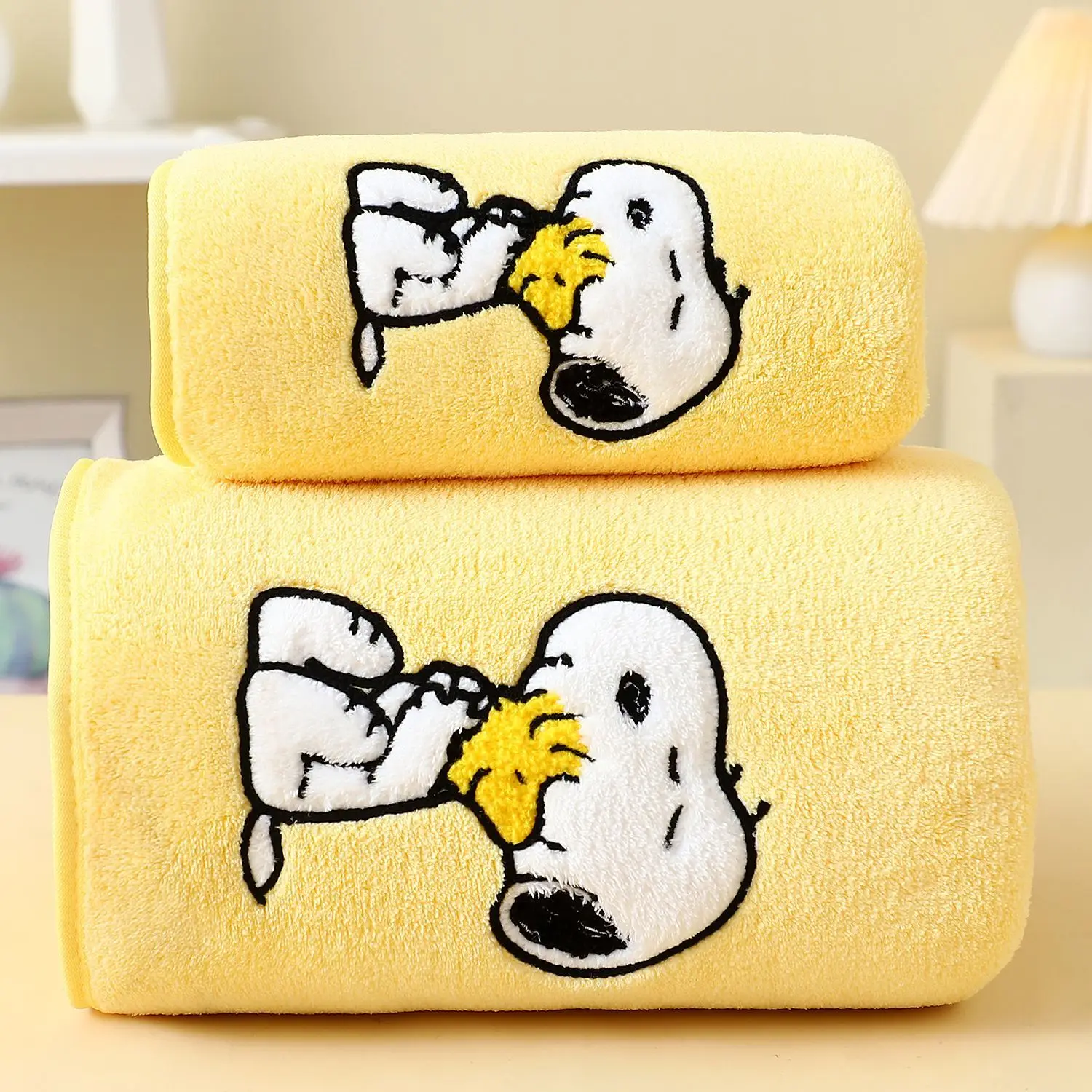 

Пара полотенец MINISO Snoopy из хлопка