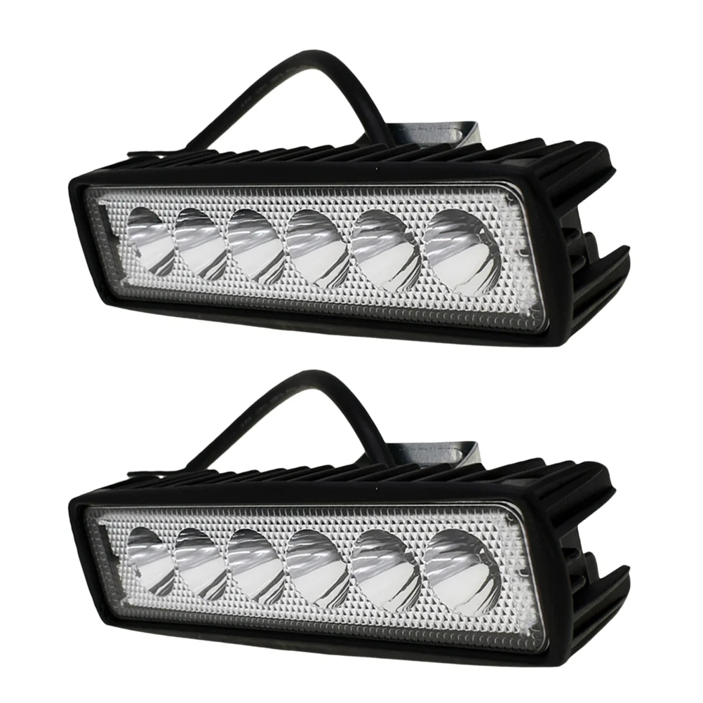 

2 Sets LED Daytime Running Light Practical Driving Lamp Vehicle Working Light