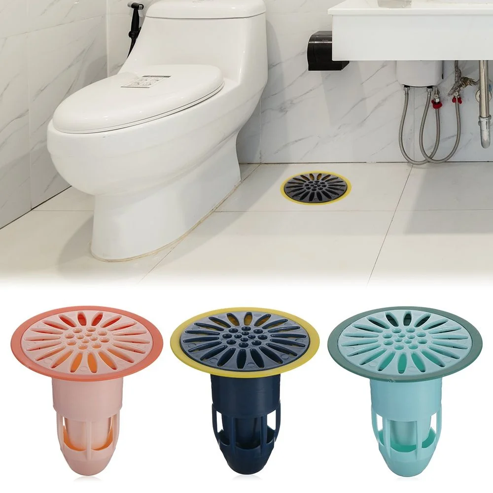 

Silicone Deodorizing Floor Drain Core Shower Hair Plugging Kitchen Bathroom Sewer Anti-insect Anti-odor Artifact