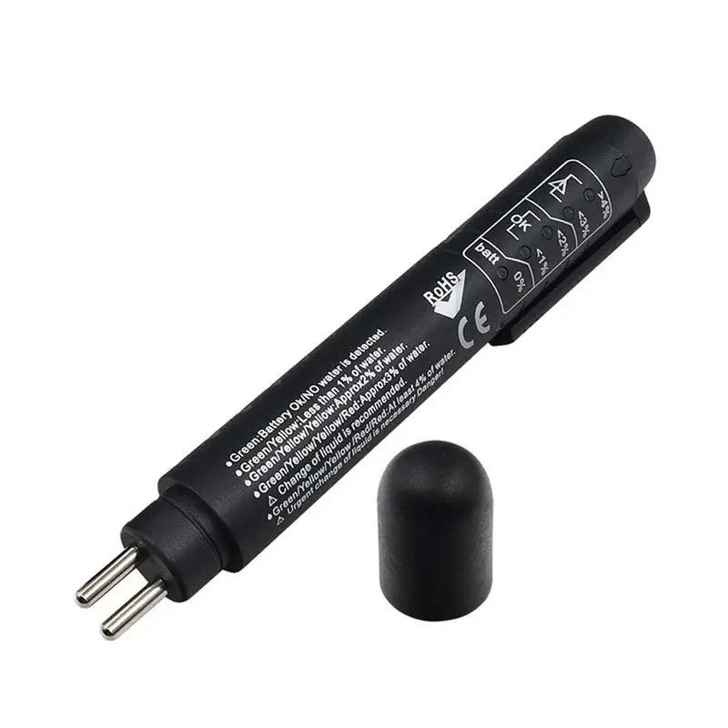 

1pc Brake Fluid Brake Oil Testing Pen Brake Fluid Tester Check Brake Fluid Liquid LED Display Testing Mositure Car Accessories