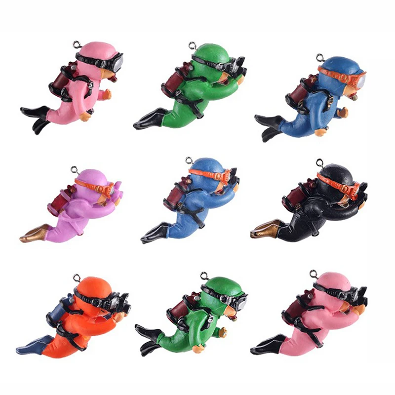 Милые полимерные украшения для аквариума интересное плавающее украшение