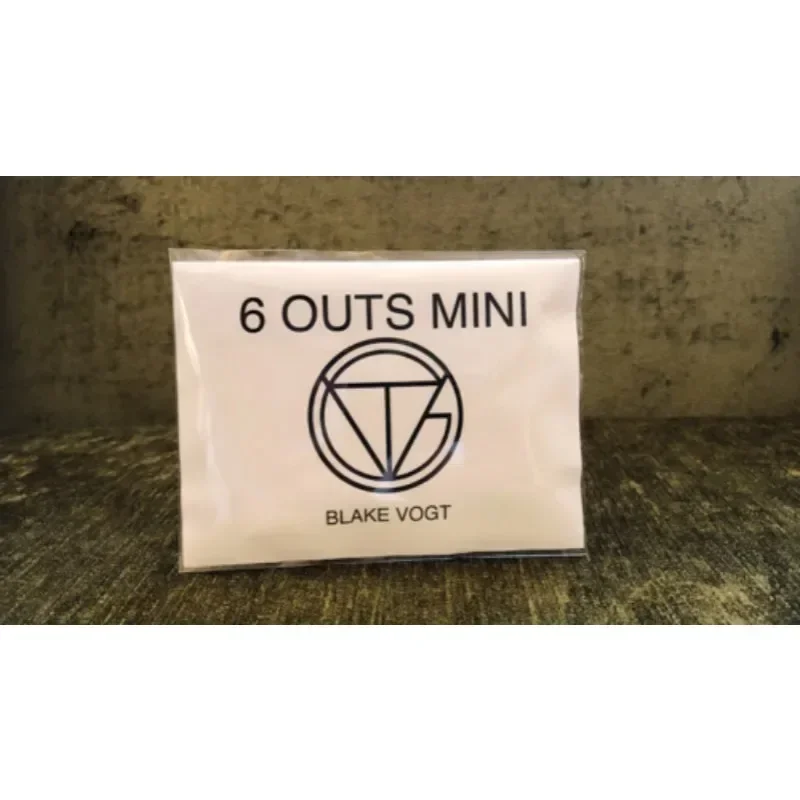 Six Outs Mini (уловки и онлайн-инструкции) от Blake Vogt Волшебные трюки Ментализм Иллюзии