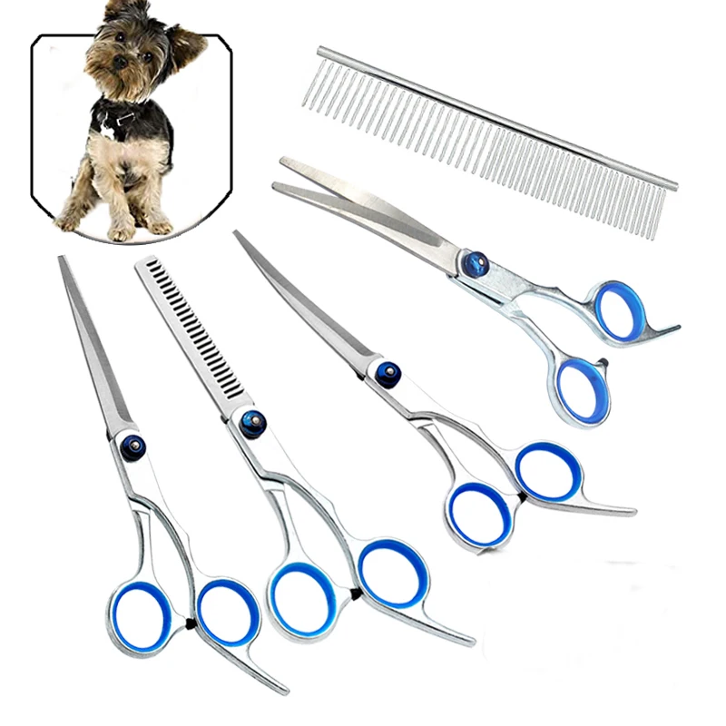 

Dog Cutti 6 Pets Shears Scissors Bone Steel Grooming Teeth Set Straight Scissors Inch Pet Cut Fish Scissors Sut Stainless Animal