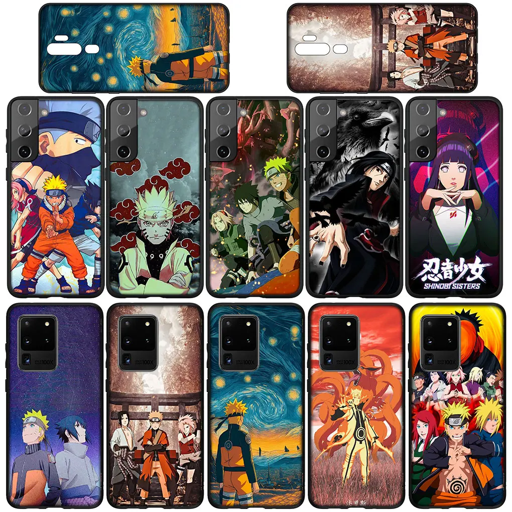 Чехол Comics Akatsukis Itachis Uchihas Sasukes для Samsung Galaxy S21 S20 Fe S23 S22 Ultra S8 Plus A25 A12 A13 A21S A73 + чехол