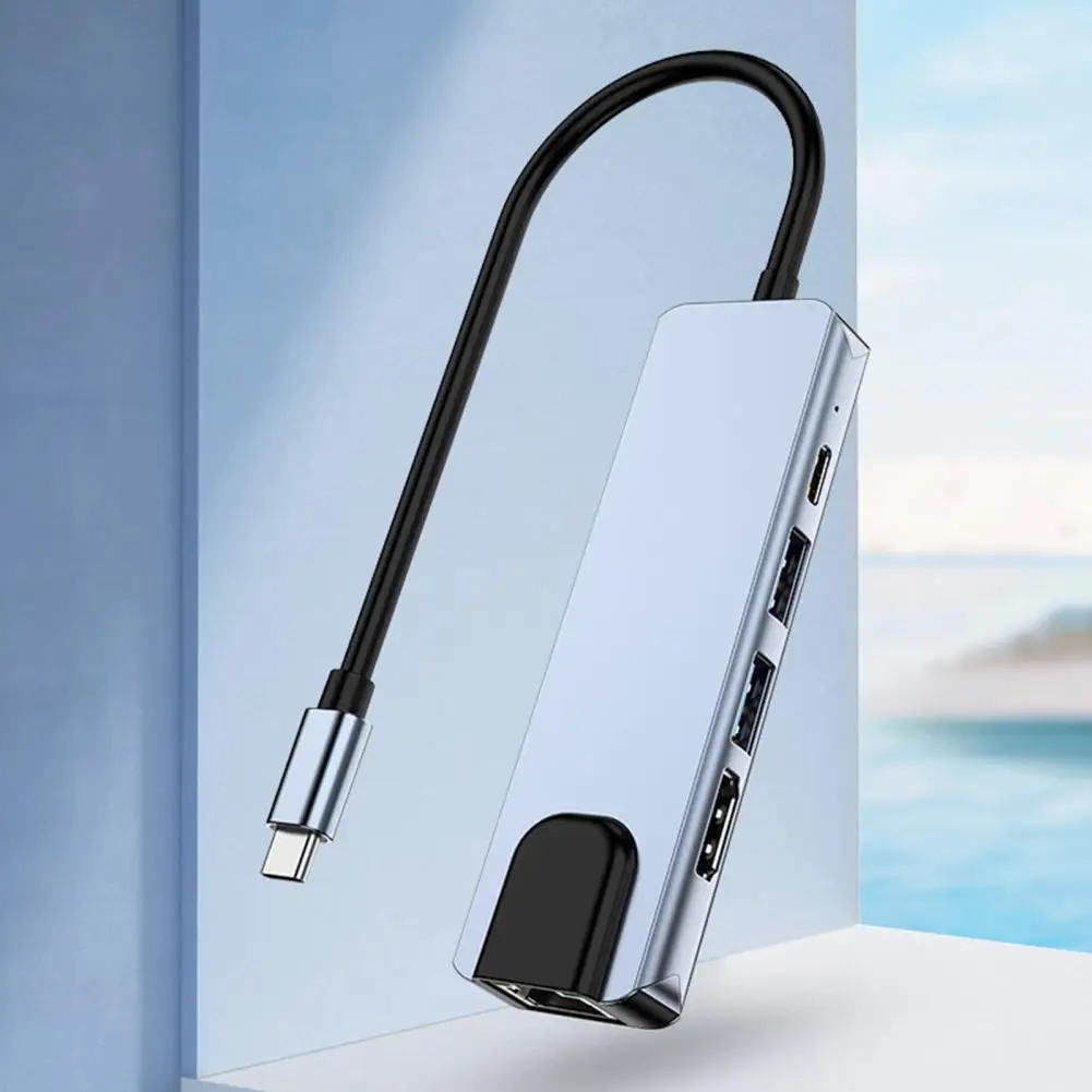 Фото 5 в 1, док-станция для компьютера, совместимая с HDMI №3