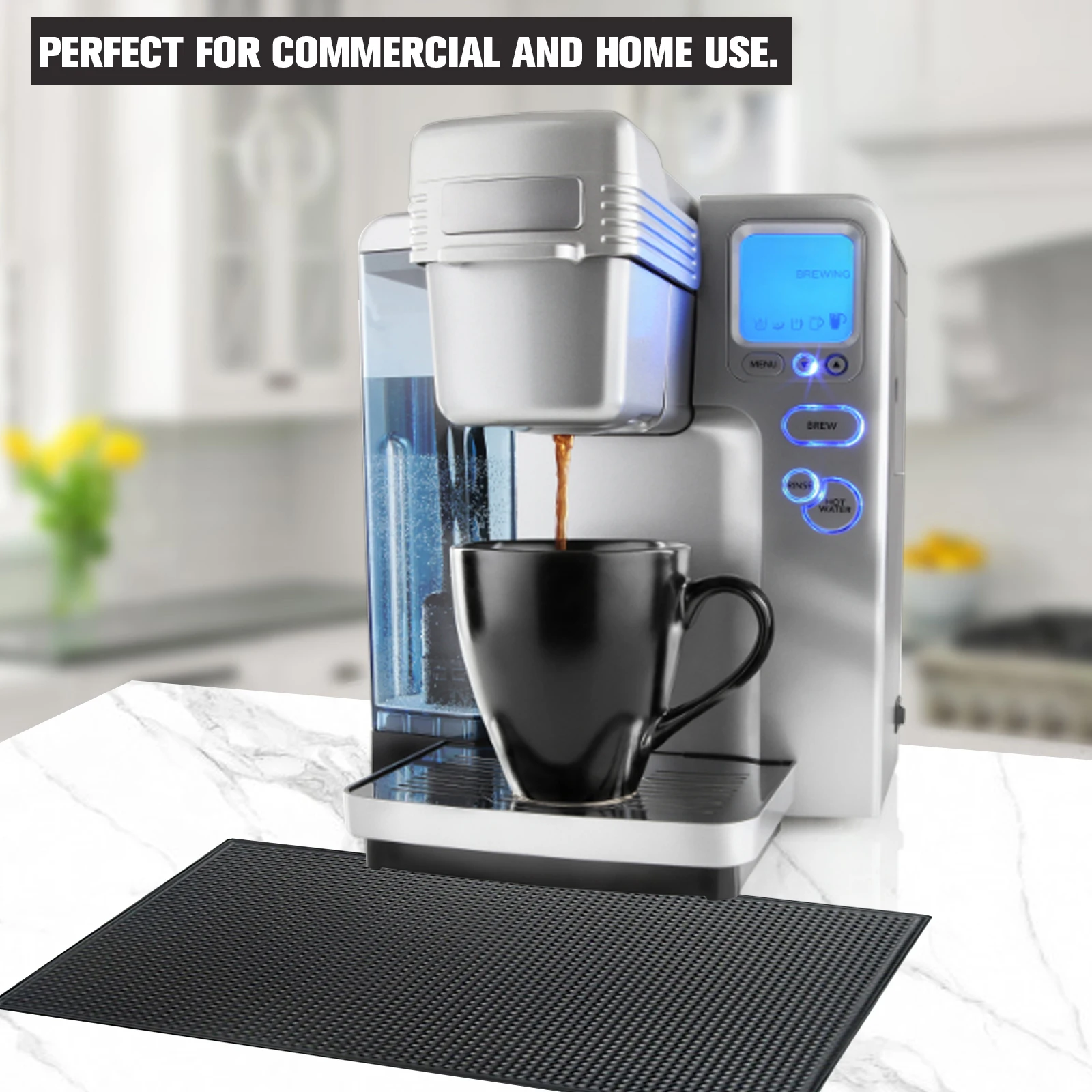 Пвх Прямоугольный Коврик Для Барной Стойки Нескользящий Водостойкий Кухонной