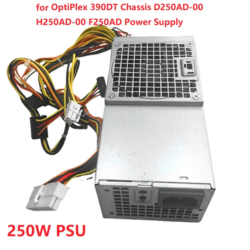 

250W PSU D250AD-00 Chassis Power Supply for Dell OptiPlex 390 790 990 3010 7010 DT Chassis Power Supply H250AD-00