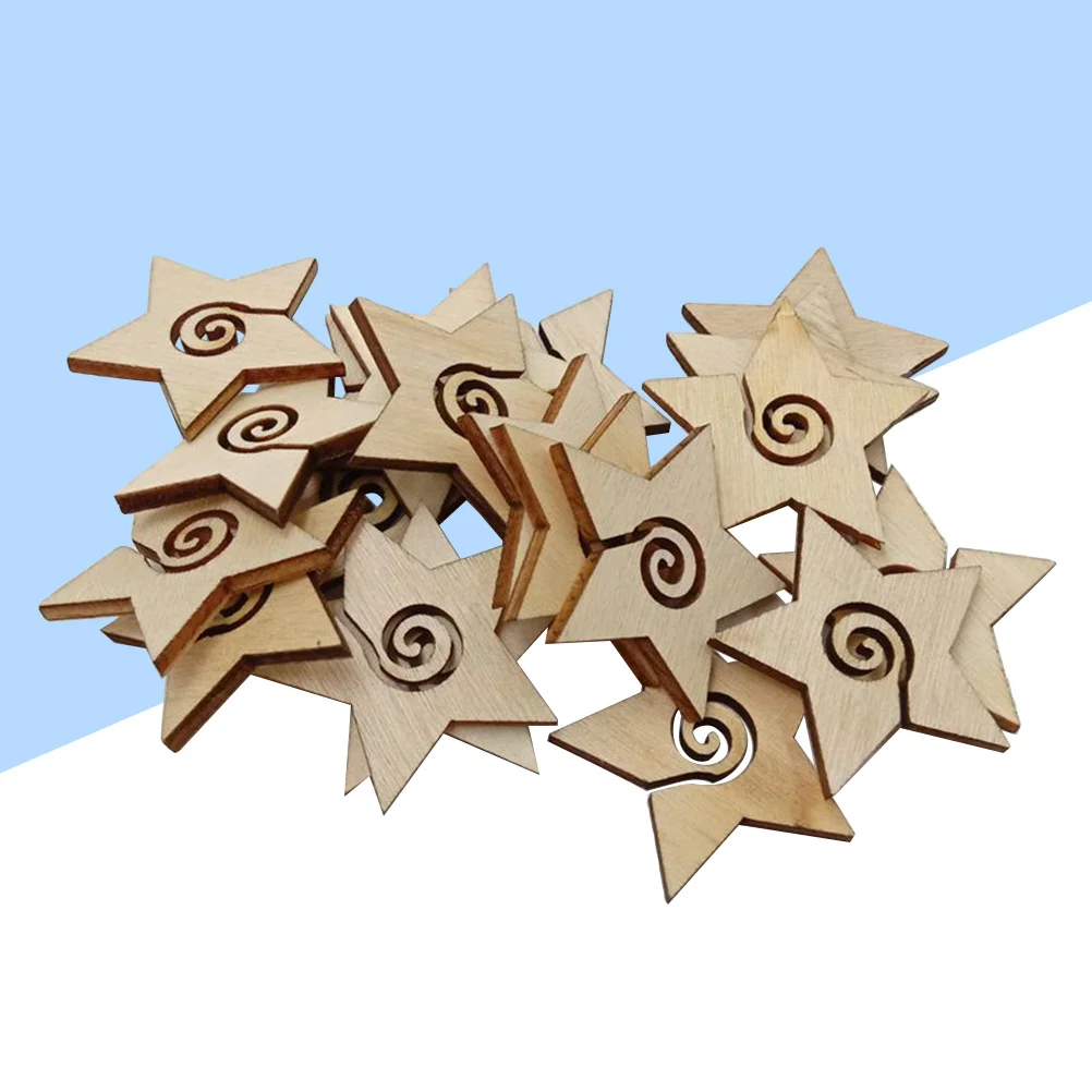 

20pcs Star Slices Button Crafts Embellishment DIY Craft Ornament Decoration for Wedding Festival Party