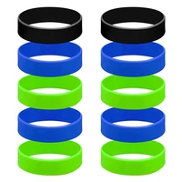 10pcs 65mm silicone bands for sublimation tumbler heat resistant sublimation paper holder ring bands for bottle cup diy
