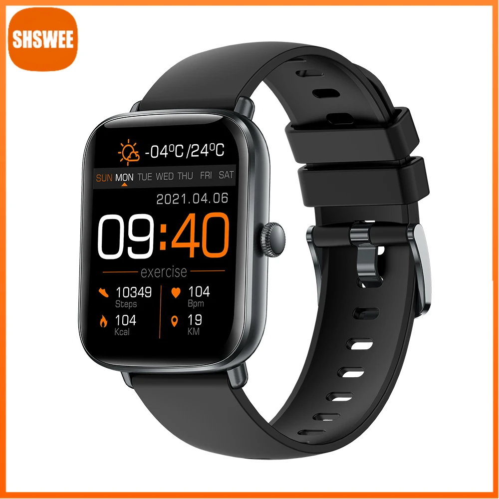 

For Xiaomi Huawei 2022 Smart Watch Women Heart Rate Monitor IP67 Waterproof Sports Smartwatch Fitness Tracker Lady Watch For Men