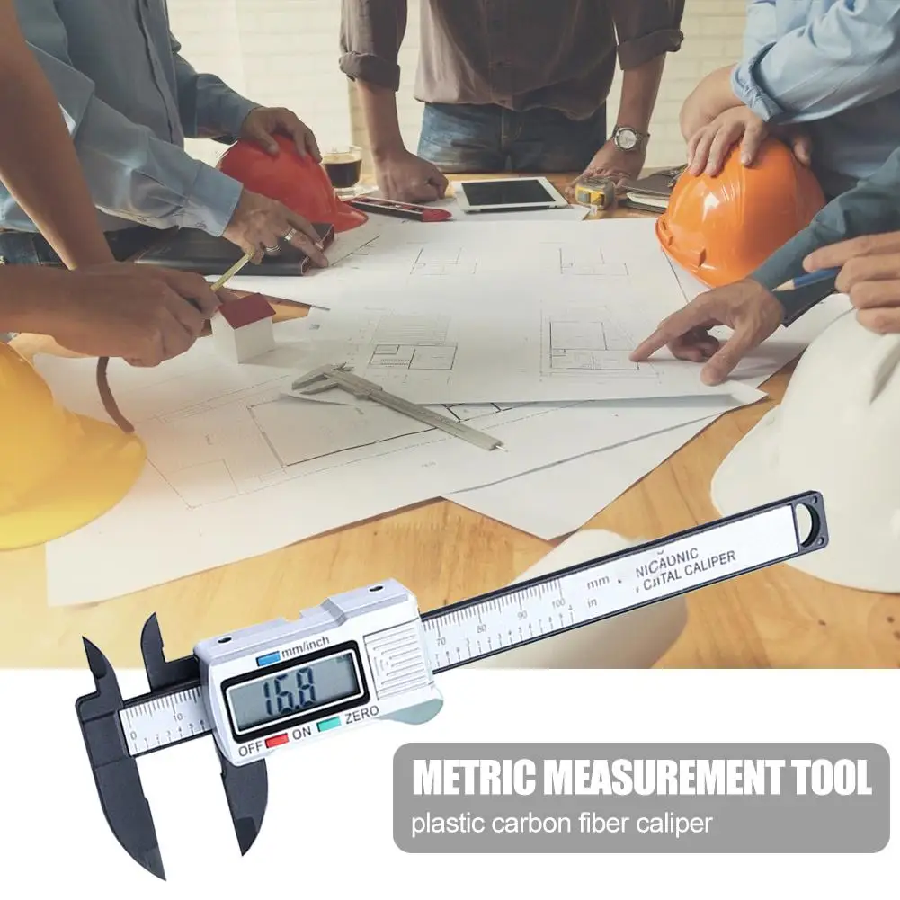 Portable ABS LCD Digital Electronic Vernier Caliper Gauge Micrometer Practical Measuring Tool | Инструменты