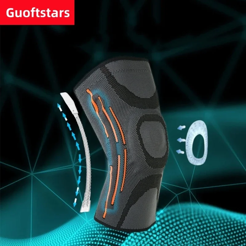 

Knee Brace With Side Stabilizers & Patella Gel Pads,Knee Support For Joint Pain,Meniscus Tear,ACL,MCL,Arthritis,Post Surgery