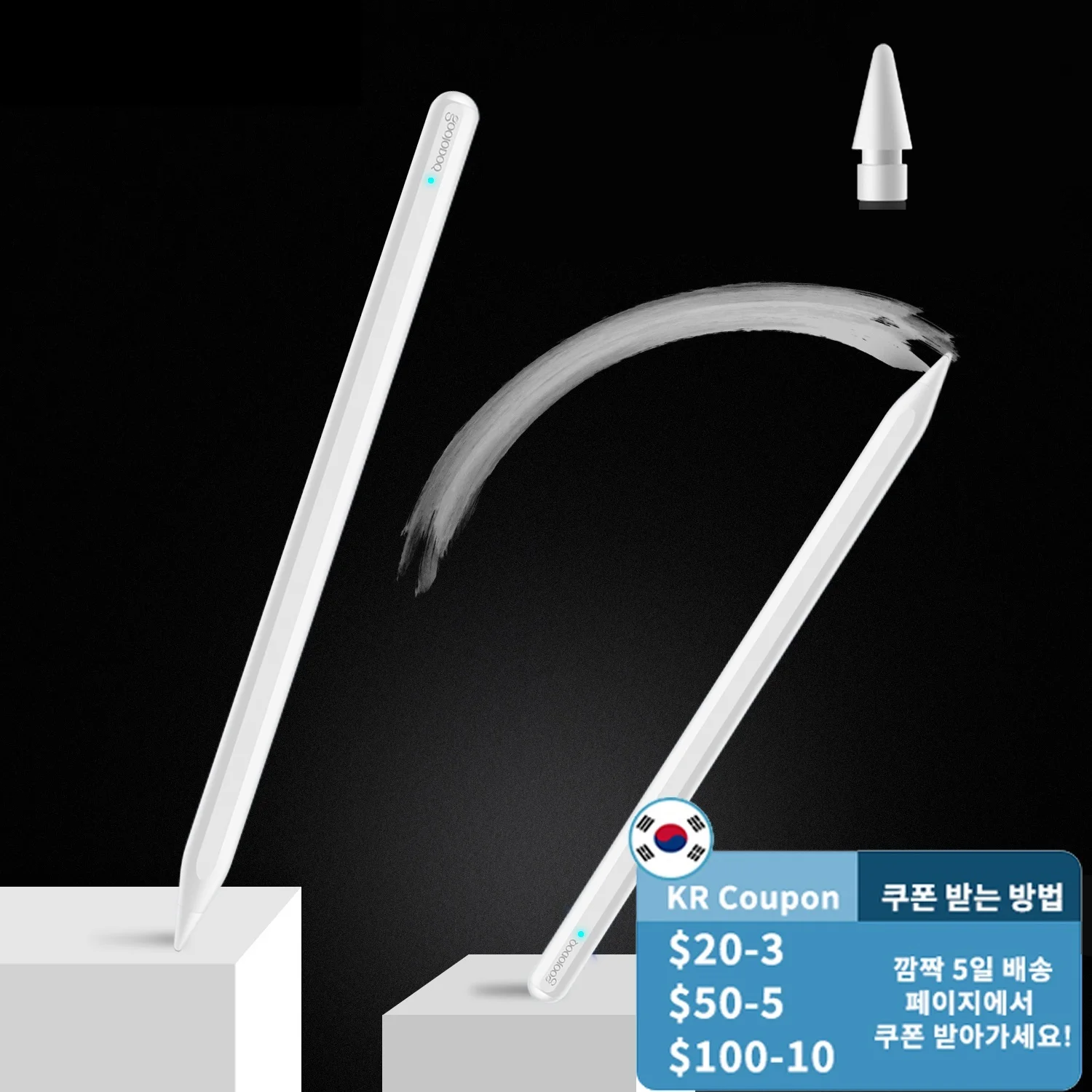 

Stylus Pencil for iPad with Palm Rejection, for Apple Pencil 2 1 Apple Pen iPad Pen 10.2 Pro 11 2021 -2018 Mini 6 Air 4