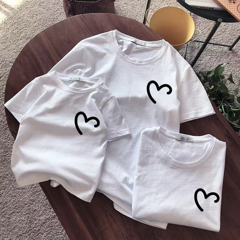 Одинаковые Семейные рубашки для детей старшего возраста младшего мам пап и