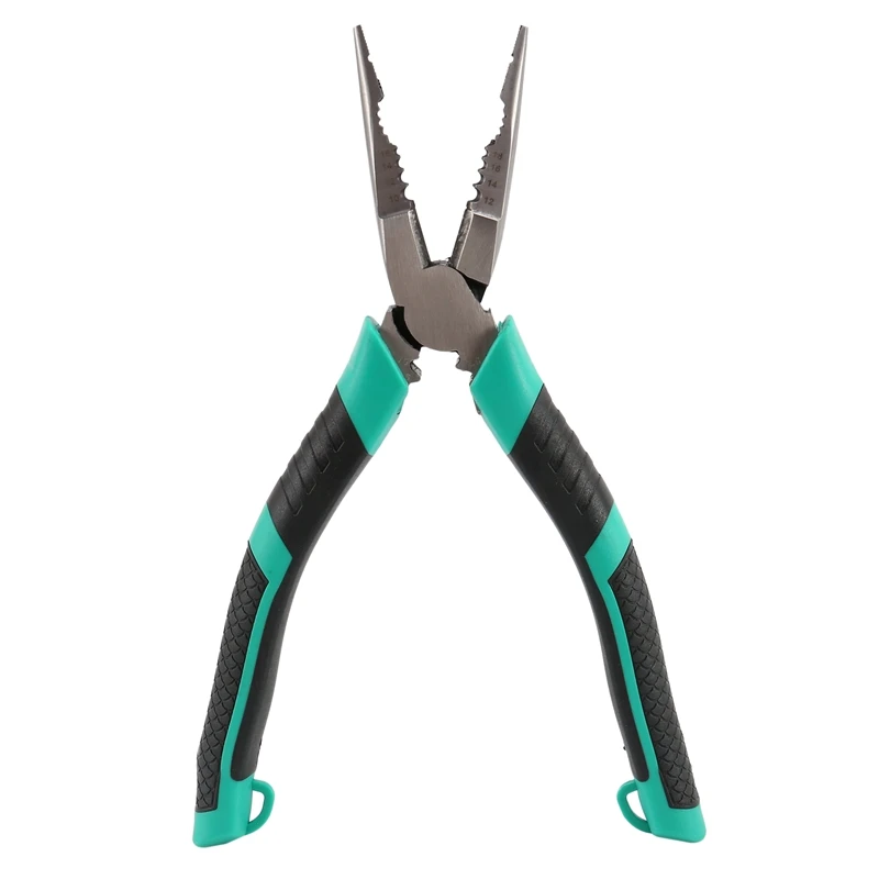 

Multifunctional Industrial-Grade Needle-Nose Pliers Chrome Vanadium Steel Wire Stripping Pliers with Crimp Cutting