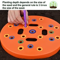 seed circular template for planting seeds square foot gardening template seed sowing tools gardening supplies