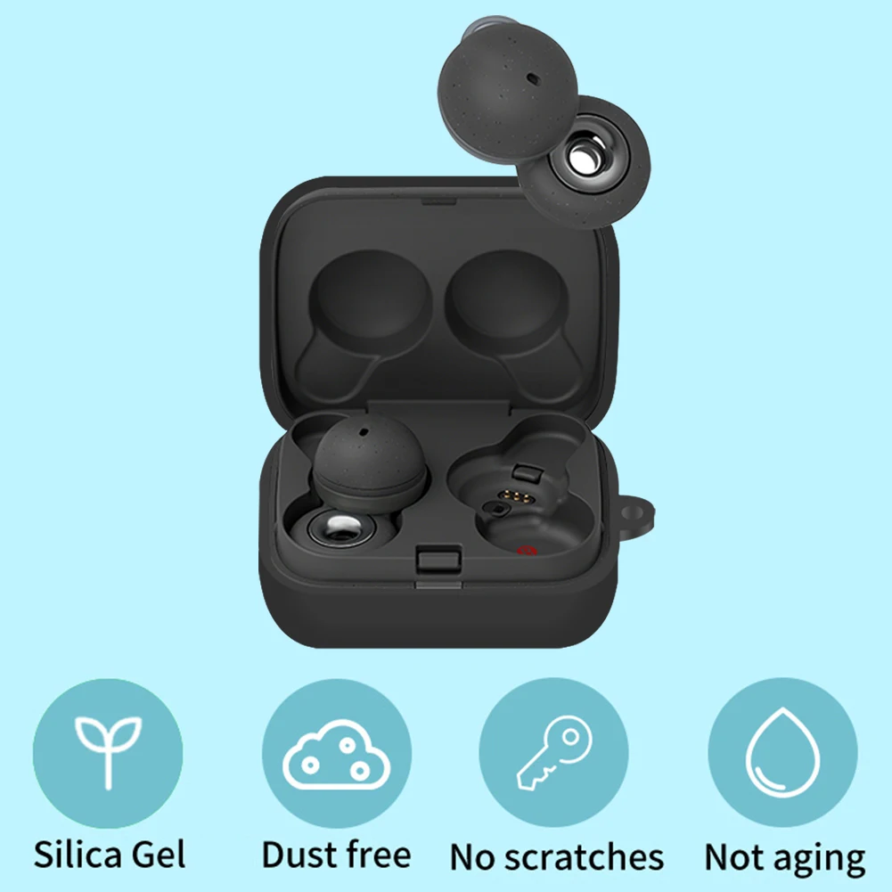 

Silicone Protective Case For SONY LinkBudsWF-L900 Bluetooth-compatible Earphone Cover Protector Charging Box ​Cover For LinkBuds
