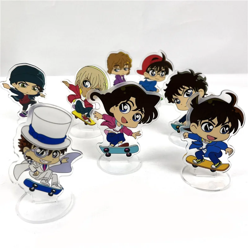 

Hot Japan Anime Detective Conan Stand Acrylic Figure Kudou Shinichi Conan Edogawa Model Plate Desk Decor Fans Collection Prop