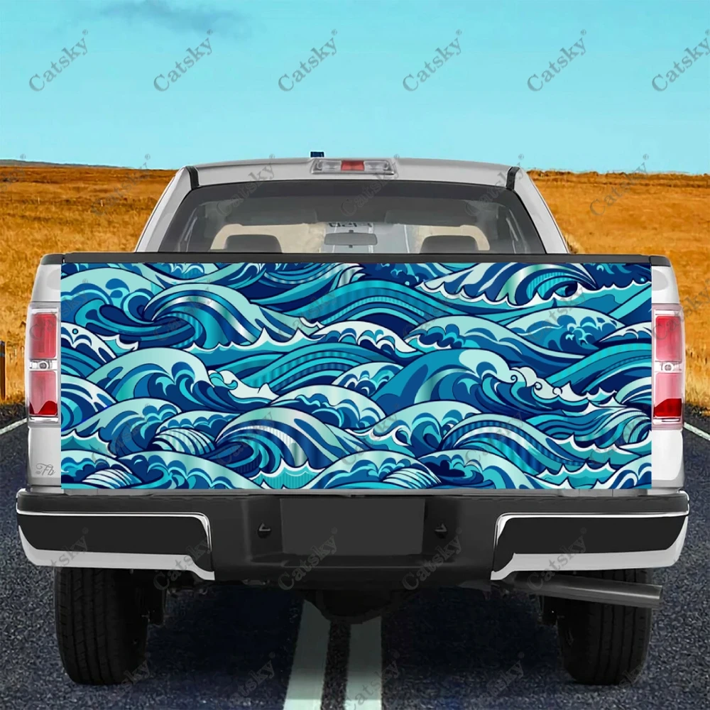 Обмотка для задней двери грузовика с японским рисунком универсальный материал