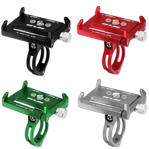 gub bicycle phone holder aluminum alloy quick lock anti shake anti loosening electric scooter motorcycle universal smartphone free global shipping