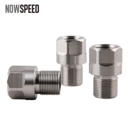 stainless steel thread adapter 12 28 m14x1 m15x1 to 58 24 muzzle devices