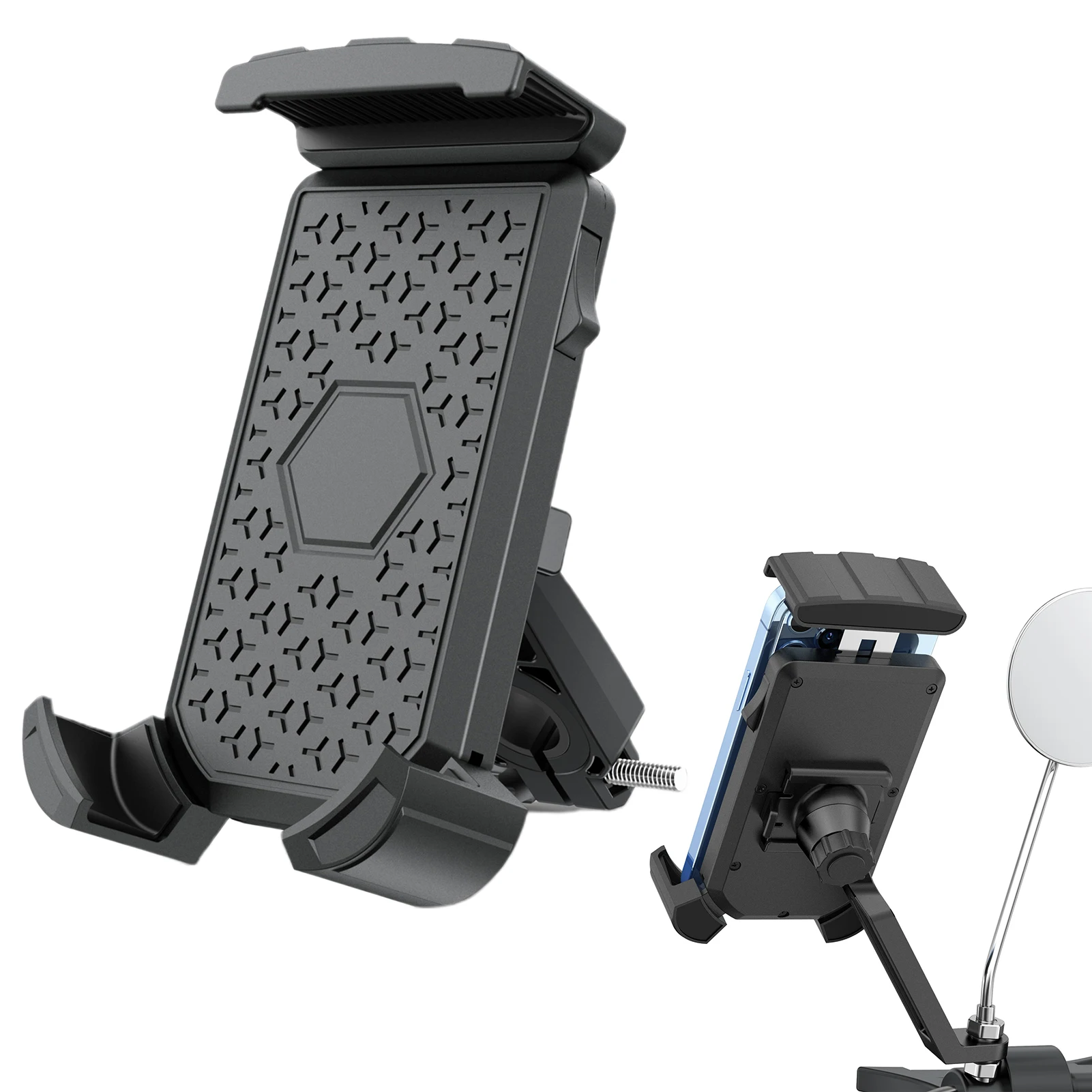 

Bike Cell Phone Holder Bicycle Accessories For Adult Bikes Bicycle Phone Holder Adjusts To Any Handlebar Quick Install Handlebar