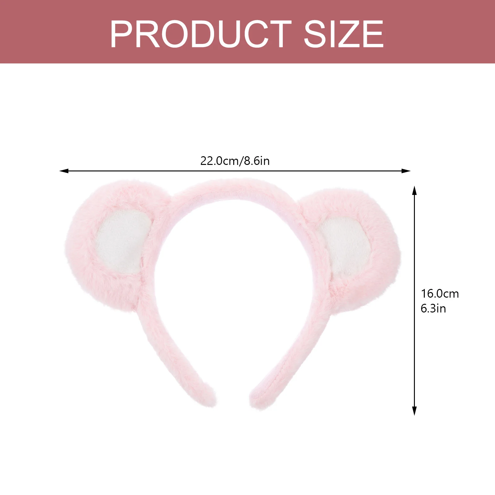 Повязка на голову с медвежьими ушками аксессуары для волос Хэллоуин взрослых