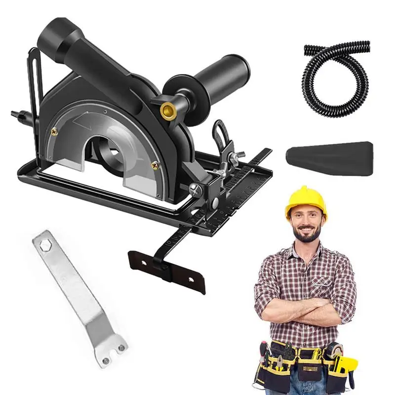 

Подставка для угловой шлифовальной машины, регулируемый кронштейн «сделай сам», эргономичная ручка, деревообрабатывающий инструмент для строительства