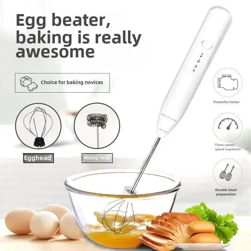 Электрический мини-венчик для домашнего использования крем выпечки ручной