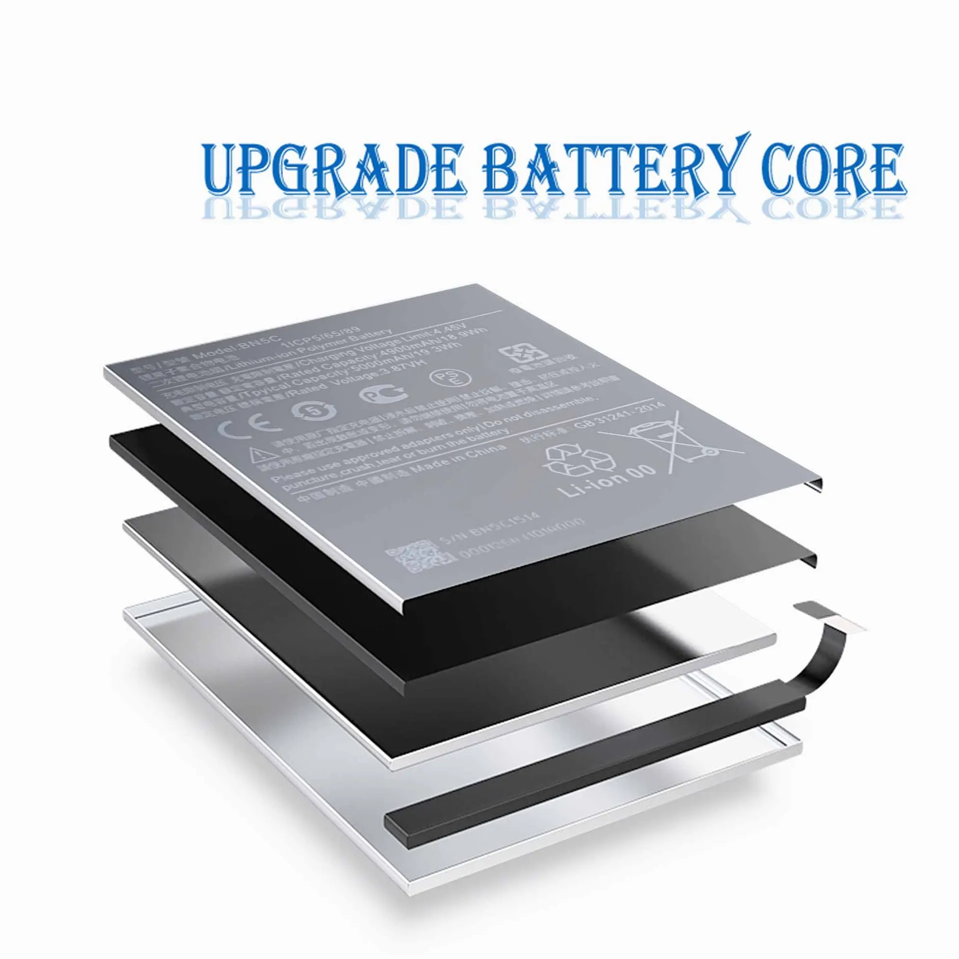 BM53 Battery  For Xiaomi 10T 10T Pro Mi 10T Repair Part Original Capacity Mobile Phone Batteries Bateria
