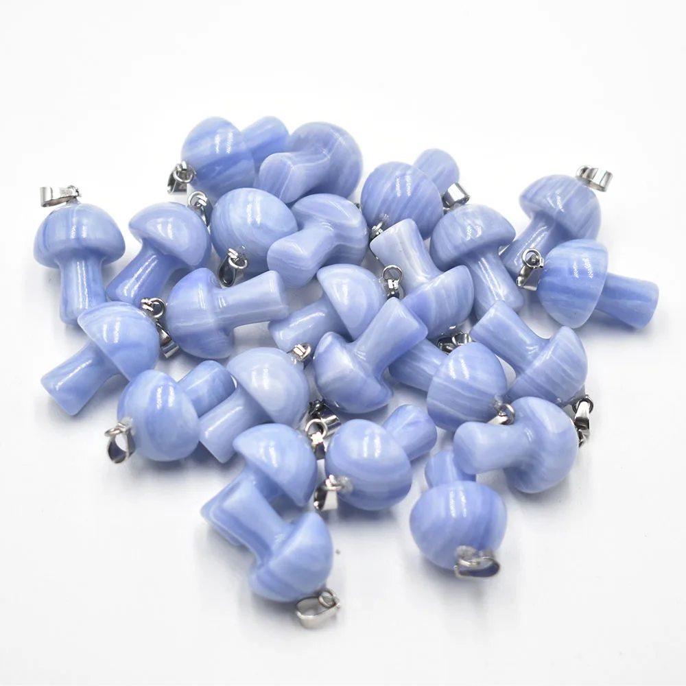 

12 шт./партия, подвески в форме листа оникса и гриба