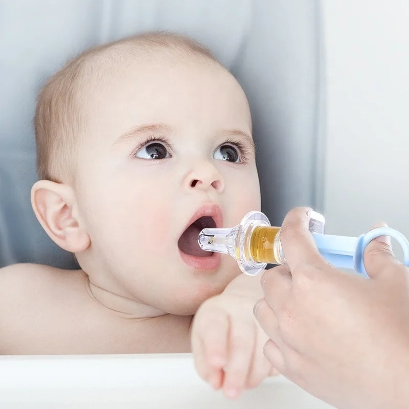 

High Quality BPA-Free Baby Care Food Grade Silicone Pacifier Baby Liquid Medicine Dispenser Feeder