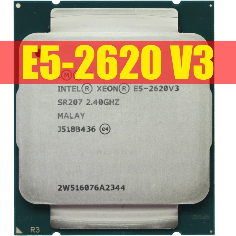 Комплект материнской платы HUANANZHI Intel Xeon E5 2620 V3 X99 F8 DDR4 2011 дюйма 16 ГБ = 8 Гб * 2 шт. 3200 МГц
