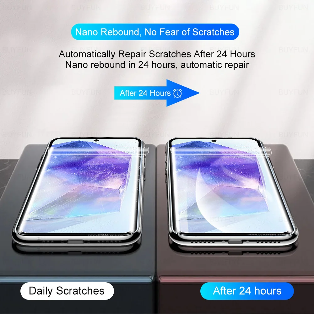 2 шт. мягкая Гидрогелевая пленка для Samsung Galaxy A55