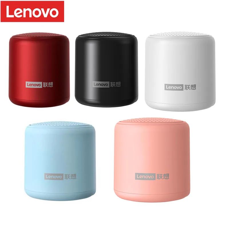 Оригинальная портативная Bluetooth-Колонка Lenovo L01 TWS Беспроводная мини-колонка стерео